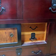 アンティーク 水屋箪笥 時代箪笥 和箪笥 茶箪笥 箪笥 骨董 古家具 古民家