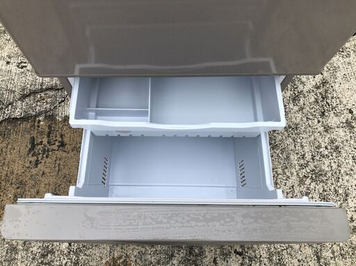 HITACHI 冷凍冷蔵庫 真空チルド R-K380GV 右開き 375L 3ドア J08072