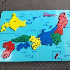 【終了】くもんの日本地図パズル