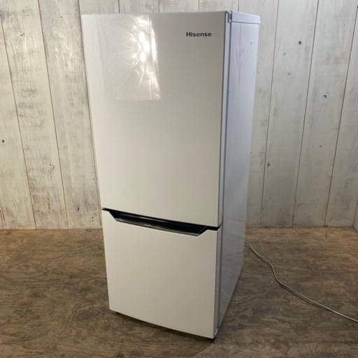 9/1 終  Hisense 2ドア 冷凍冷蔵庫 HR-D15C 2018年製 150L ホワイト 冷蔵庫 ハイセンス 菊倉KK