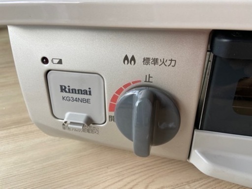 Rinnai LPガス ガスコンロ KG34NBER 2020購入 美品 | gellertamayolaw.com