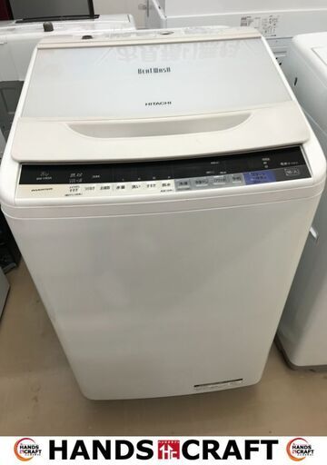 ✨日立　洗濯機　BW-V80A 17年式　8キロ✨うるま市田場✨