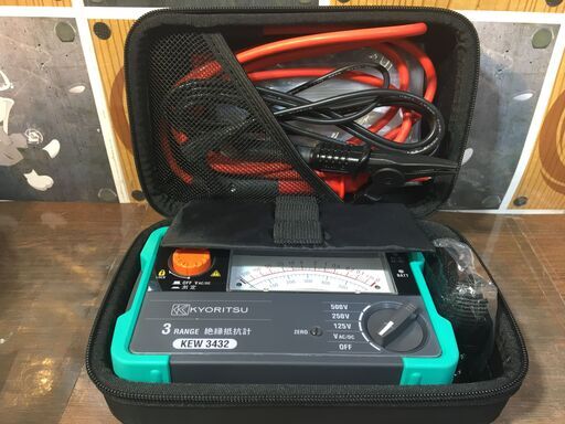共立 KEW3432 絶縁抵抗計 中古品 【ハンズクラフト宜野湾店】