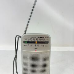 携帯ラジオ Panasonic FM(TV音声1-3ch)/AM...