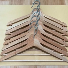 【IKEA】イケア｜木製ハンガー 8本セット