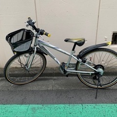【ネット決済】ブリヂストン　子供用自転車　24インチ
