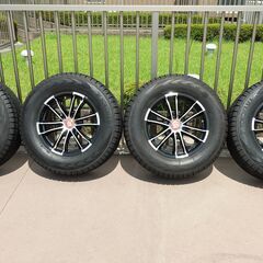 265/65 R17 アルミホイール＆スタッドレスタイヤ（プラド）