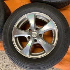 ?205/65R15 バリ山サマータイヤ、アルミセットの通販はau PAY 