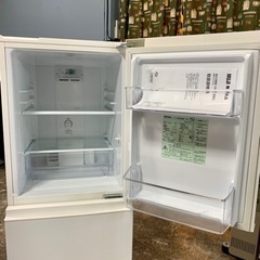 札幌市内配送無料 美品 20年製 無印良品 126L 2ドア冷凍