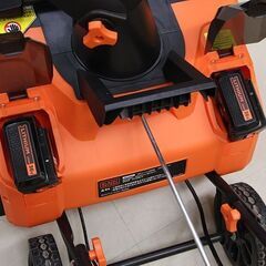 ブラックアンドデッカー(BLACK+DECKER) コードレス除雪機 36V 2.0Ah 電池2個付 SNC3650L2-JP (E1281sxwY)