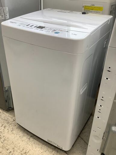 Hisense/ハイセンス 4.5kg 洗濯機 HW-E4503 2020年製【ユーズドユーズ名古屋天白店】 J2023