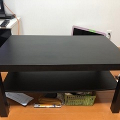 【お譲りします】IKEA黒テーブル