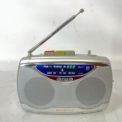 ポータブル ラジオ カセットプレイヤー aiwa アイワ CS-...