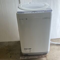 2018年製シャープ(SHARP)全自動洗濯機 7kg　ES-T...