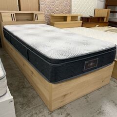 【愛品館 江戸川店】ドリームベッド 収納付きシングルベッド ID:153-018222-007