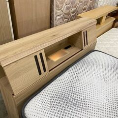 【愛品館 江戸川店】ドリームベッド 収納付きシングルベッド ID:153-018222-007