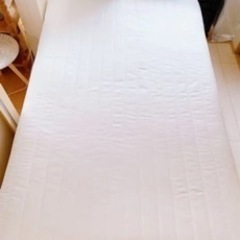 無印良品 脚付きマットレス セミダブル 直接引き取り