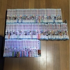 ワンピース、ナルト、鬼滅の刃、3セット全巻