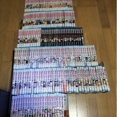 ワンピース、ナルト、鬼滅の刃、3セット全巻