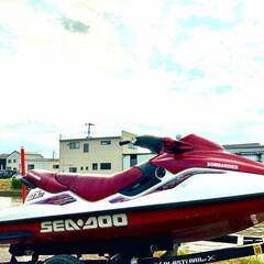 【ネット決済】水上バイク　ジェット　SEADOO　GTX　船検あり