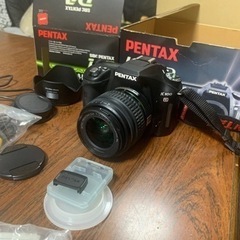 PENTAX デジタル一眼レフカメラ K100D レンズキット 付き