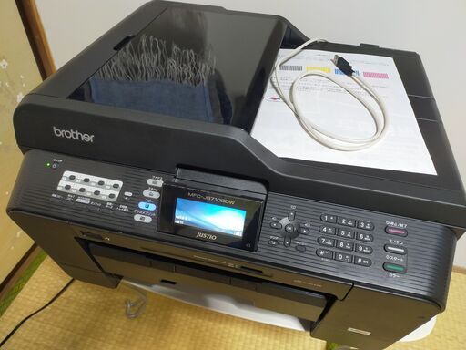 取引決定しました《動作良好》brother  MFC-J6710CDW  A3対応、ビジネス向け高機能複合機