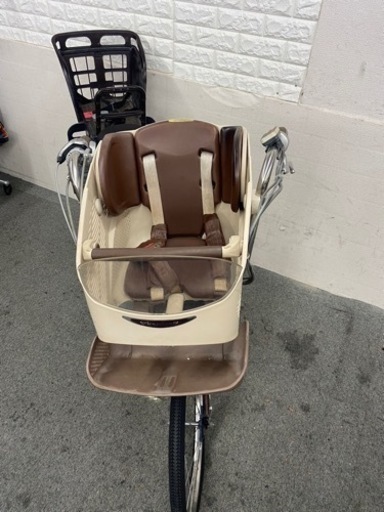 1828ブリヂストン3人乗り対応20インチ子供乗せ電動アシスト自転車 格安