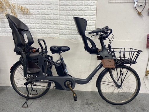 最大バッテリー20ah 子供シート付き電動自転車　パナソニックギュットステージ　お買い得