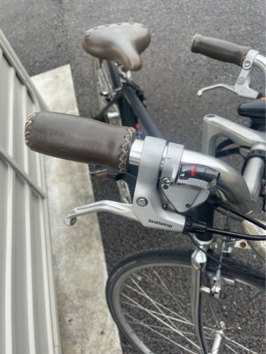 レトロ自転車 特別仕様 ハイブリッドロードバイク