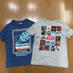 キッズ スターウォーズ2枚セットTシャツ　120