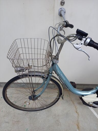 B1163 電動自転車 ブリヂストン バッテリー6.6AH 26インチ