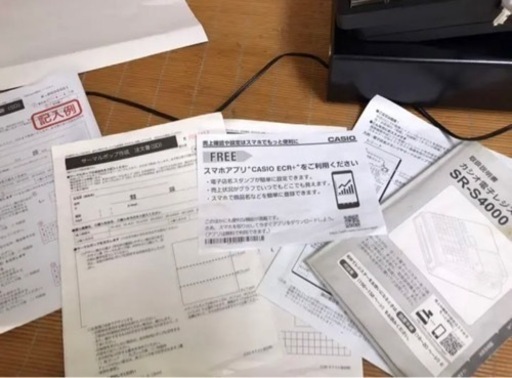 CASIO レジスター SR-S4000美品です スマホ連携 4496 | stainu