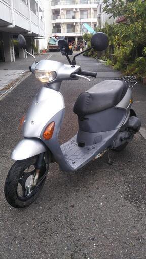 【配送可能\u0026整備済み】　スズキ　レッツ4　シルバー　インジェクション　原付　バイク　50cc　スクーター