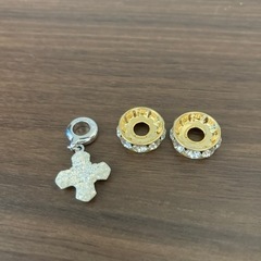 スワロフスキー ジュエリー美品ロンデル7点セット ビーチャームド