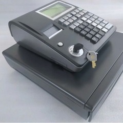 CASIO　レジスター　TE-300中古品　ドロア分離　設定無料　ブラック　84