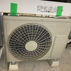 ☆美品【中古品】2022年製 HITACHI エアコン 白熊くん RAS-AJ22L 6畳