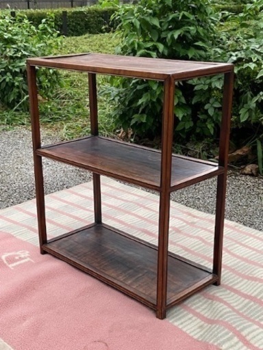 ◎お値下げしました‼️ 逸品 李朝様式 古い朝鮮棚 飾り棚 無垢材 