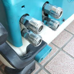 整備品 マキタ 高圧コンプレッサー 稼動品 高圧 エアーコンプレッサー 4口