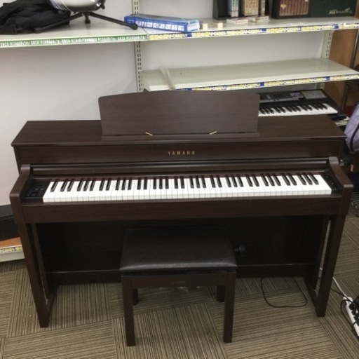 【✨ハイグレードピアノ入荷しました✨】定価¥205,200 YAMAHA ヤマハ 88鍵盤 電子ピアノ SCLP-5450 2017年製 椅子付き ブラウン ナチュラルウッドエックス