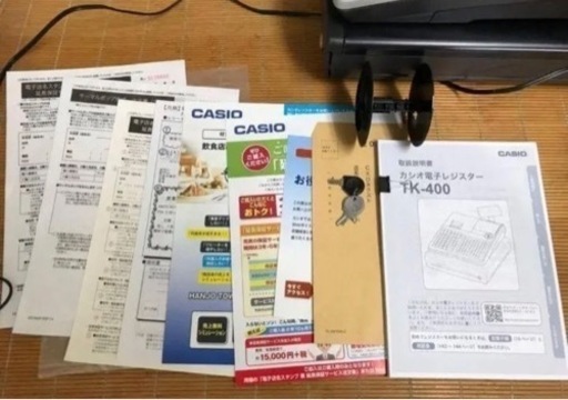 CASIO レジスター TK-400美品です 2m2