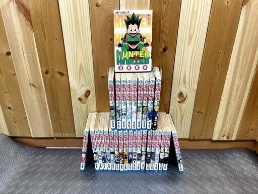 Hunter Hunter 漫画単行本１巻 ２８巻 ３３巻ハンター試験 幻影旅団 グリードアイランド キメラアント Pickers 名鉄岐阜のマンガ コミック アニメの中古あげます 譲ります ジモティーで不用品の処分