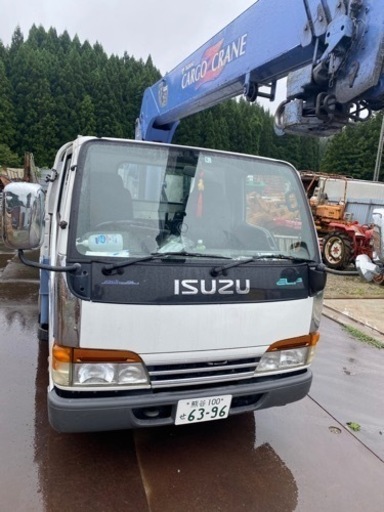 いすゞ ユニック 四段 リモコンあり