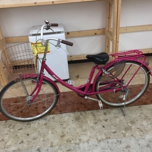 【店舗引き取りのみ】動作確認、清掃済み‼️ CHARM 26インチ 軽快車 その他(ピンク) NJ245