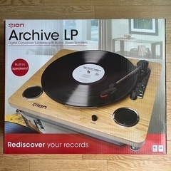 ION AUDIO ARCHIVE LP レコードプレーヤー　ス...