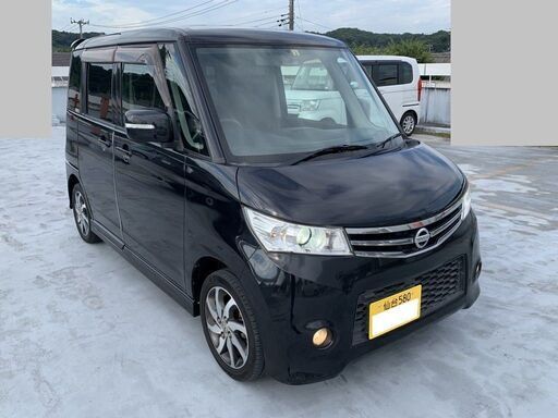仙台☆H22ルークスハイウェイスター黒2WD.車検取り立て.パワースライド