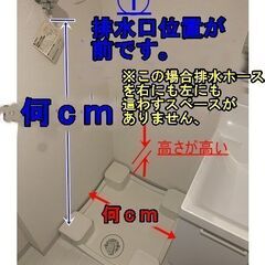 【ネット決済・配送可】洗濯機設置