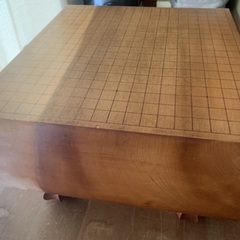 値下げしました！【足つき碁盤 那智石黒碁石】蓋付き