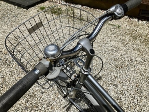 385、シティーサイクル27インチ(シルバー)