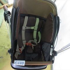 C137★限定特価！子乗せ3人乗り対応★オオトモ　ボルディコレクション★ 中古自転車 【カーキ　20インチ 】