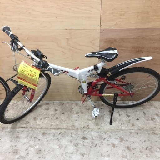 【店舗引き取りのみ】動作確認、清掃済み‼️ SWITZSPORT 26インチ スポーツ車 ホワイト系 NJ257